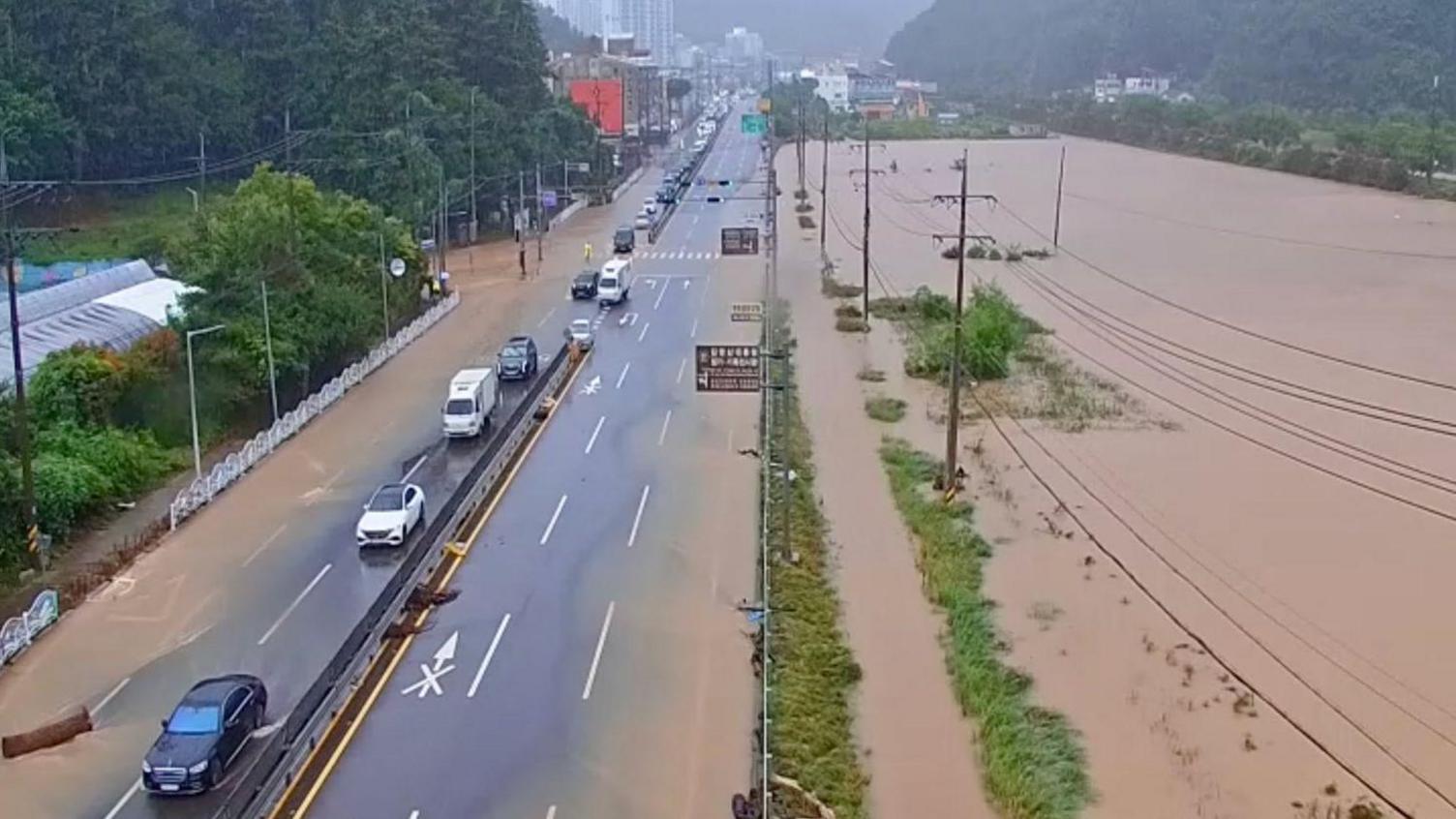Landslide in South Korea Claims One Life After Record Rain
