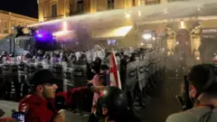 Clashes Erupt in Tbilisi as Protesters Attempt to Storm Presidential Palace