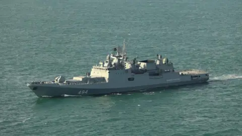 Russian Frigate Fired Warning Shots at UK Yacht Near Isle of Wight