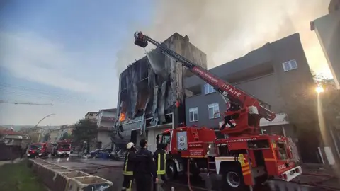 Tragic Fire at Turkey Perfume Warehouse Claims Six Lives