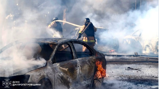 Russian Drone Strike Devastates Pavlohrad Shopping Mall, Killing Five and Wounding 67