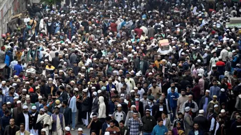 Massive Turnout in Dhaka for Khaleda Zia's State Funeral