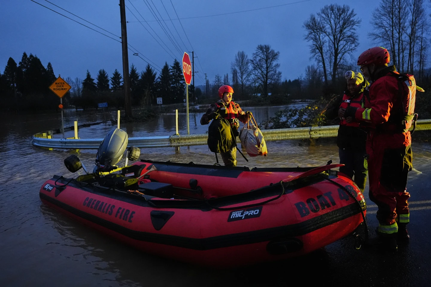 Severe Weather Strikes Pacific Northwest as Residents Face Flooding and Rescues
