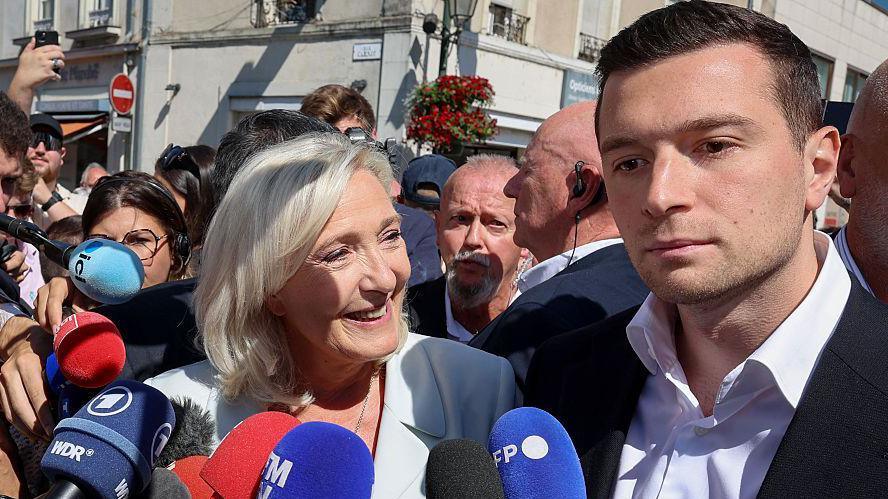 Bardella Pushed to Shadow as Marine Le Pen Declares Joint Presidential Ticket
