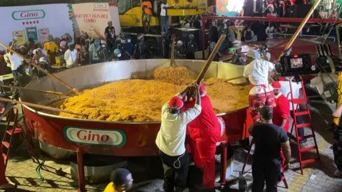 Hilda Baci Seeks to Set World Record with Giant Jollof Rice