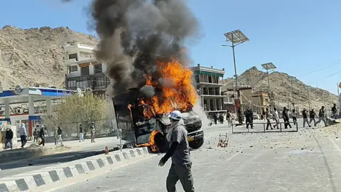 Violent Protests in Ladakh Lead to Curfew as Demands for Statehood Escalate