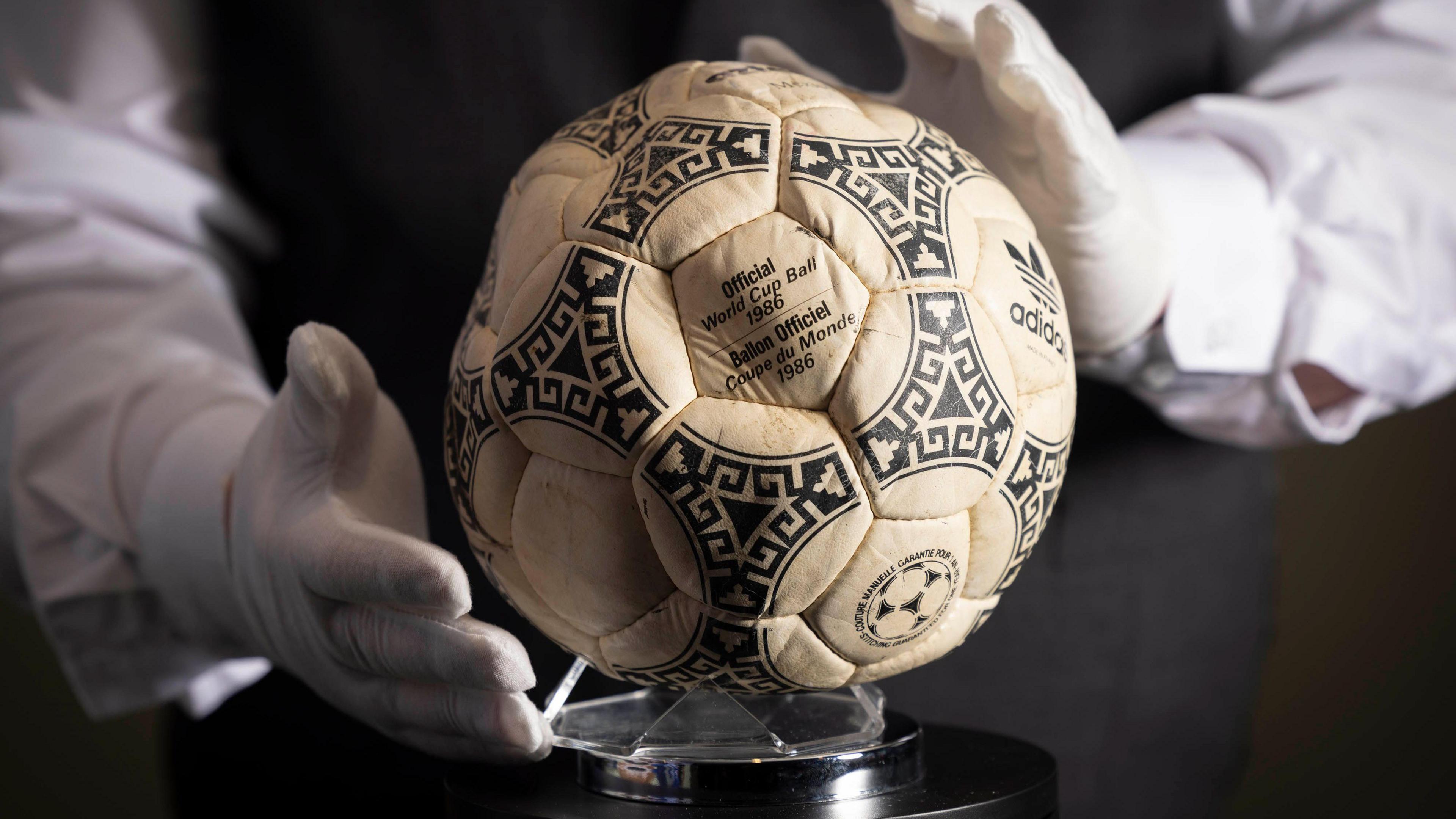 Maradona's 'Hand of God' ball sells for £2.5m