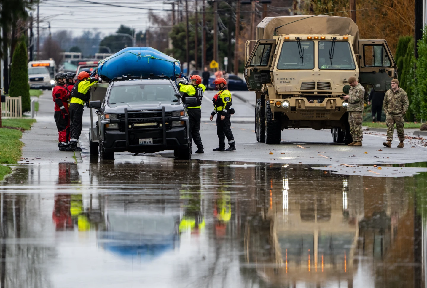 Severe Flooding in Washington State Forces Mass Evacuations