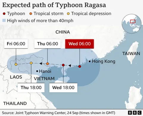 Typhoon Ragasa Strikes China After Fatal Flooding in Taiwan
