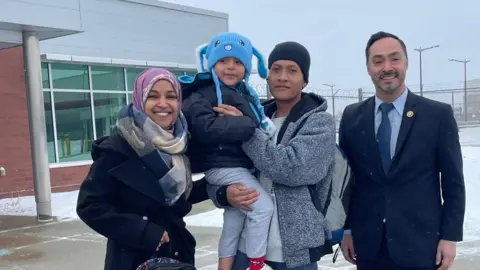 Minnesota Father and Son Released from ICE Detention Return Home