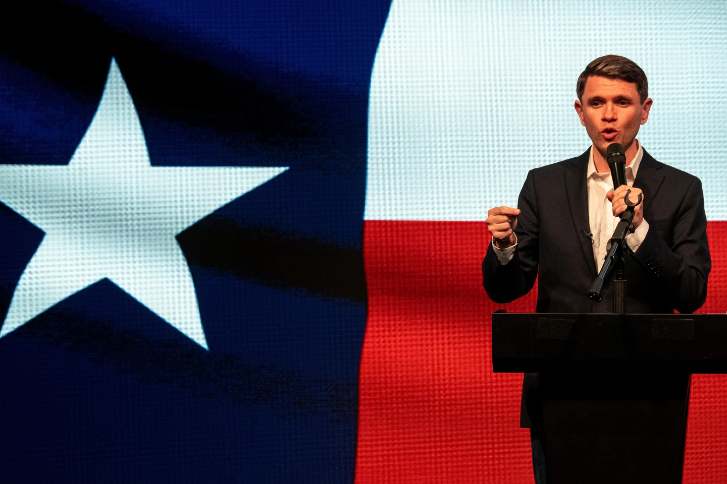 Talarico Launches Houston Rally, Pits His Fight for Texans Against Attorney General Paxton