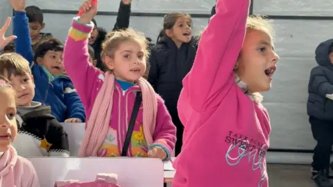 A Fragile Return: Children in Gaza Reopen the Doors to Education