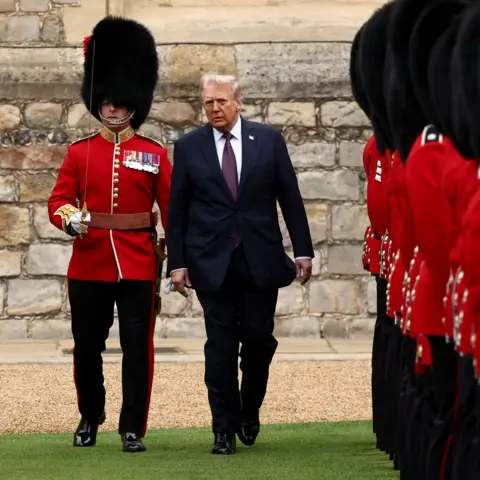 Trump and Melania's Second State Visit to the UK: A Royal Welcome at Windsor