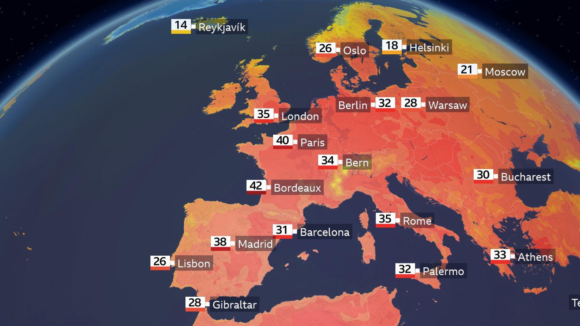 France Faces Another Scorching Day as Europe’s Heatwave Rages on