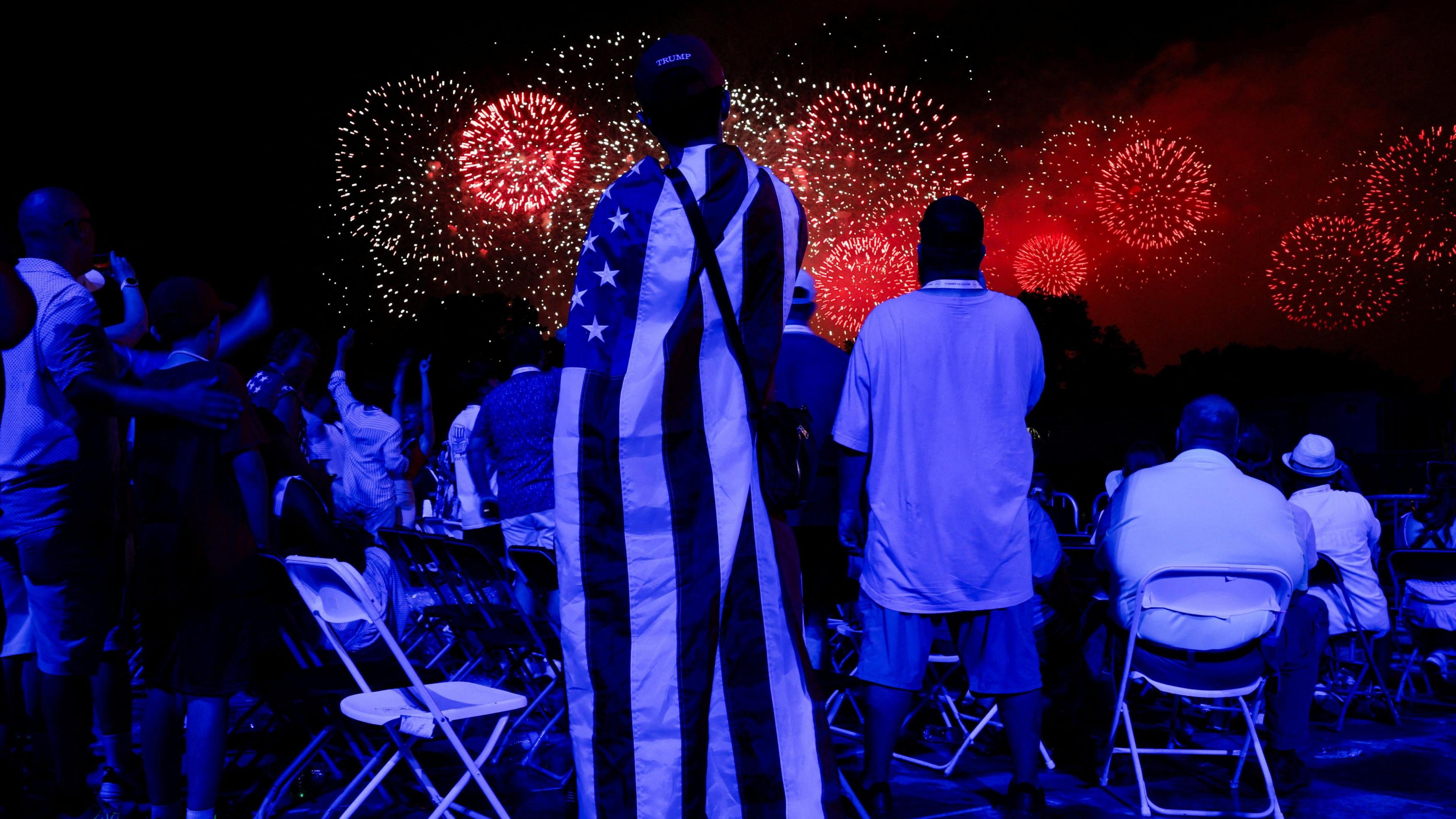 USA Marks 250‑Year Anniversary with Fireworks, Flyovers, and Heat Wave