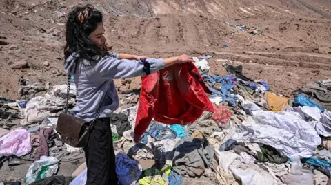 The Hidden Cost of Fast Fashion: Clothes Dumped in Chile's Atacama Desert