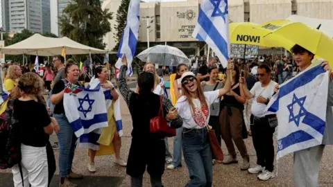 Celebration Erupts in Israel Following Hostage Deal Announcement