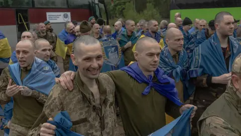 Tragic Day in Kyiv: Prisoner Exchange Amidst Mourning for Strike Victims