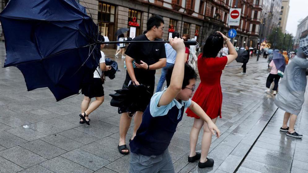 China Evacuates Over a Million as Typhoon Dolphin Rips Through Eastern Regions