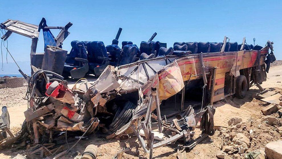 Bus Crash on Egypt's Red Sea Coast Kills 22
