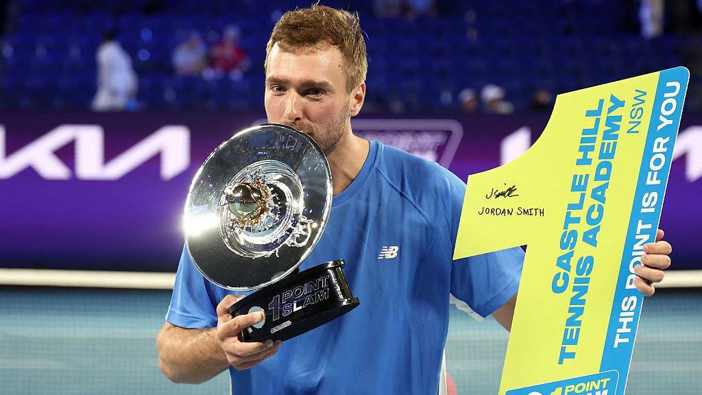 Jordan Smith Claims A$1M Prize in Australian Open's One Point Slam Upset