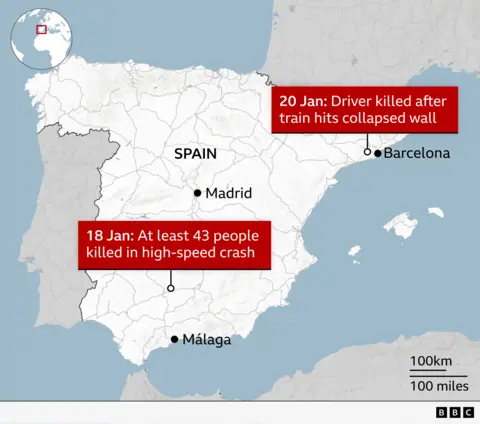 Tragedy Strikes: High-Speed Rail Crash in Southern Spain Claims 43 Lives