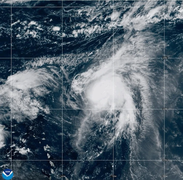 Hurricane Humberto Develops in Atlantic, Gabrielle Weakens Near Azores