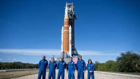 NASA's Artemis Moon Rocket Returns to Pad for April Launch Attempt