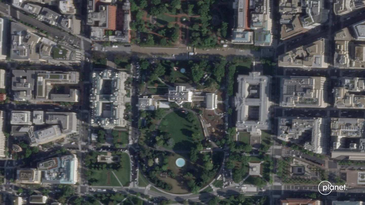 Unveiling the Transformation: Satellite Images Capture Demolition of White House East Wing