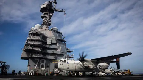 US Navy's Aircraft Carrier Group Deploys to Caribbean Amid Rising Tensions