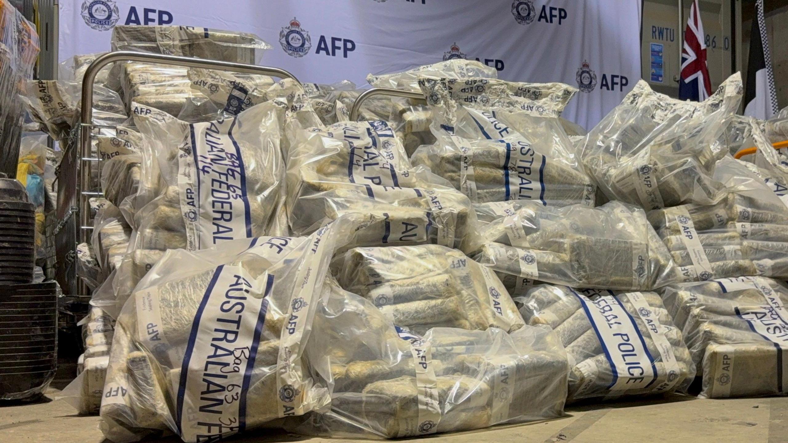 Australia's biggest cocaine bust: 2.7 tonnes seized from underground bunker