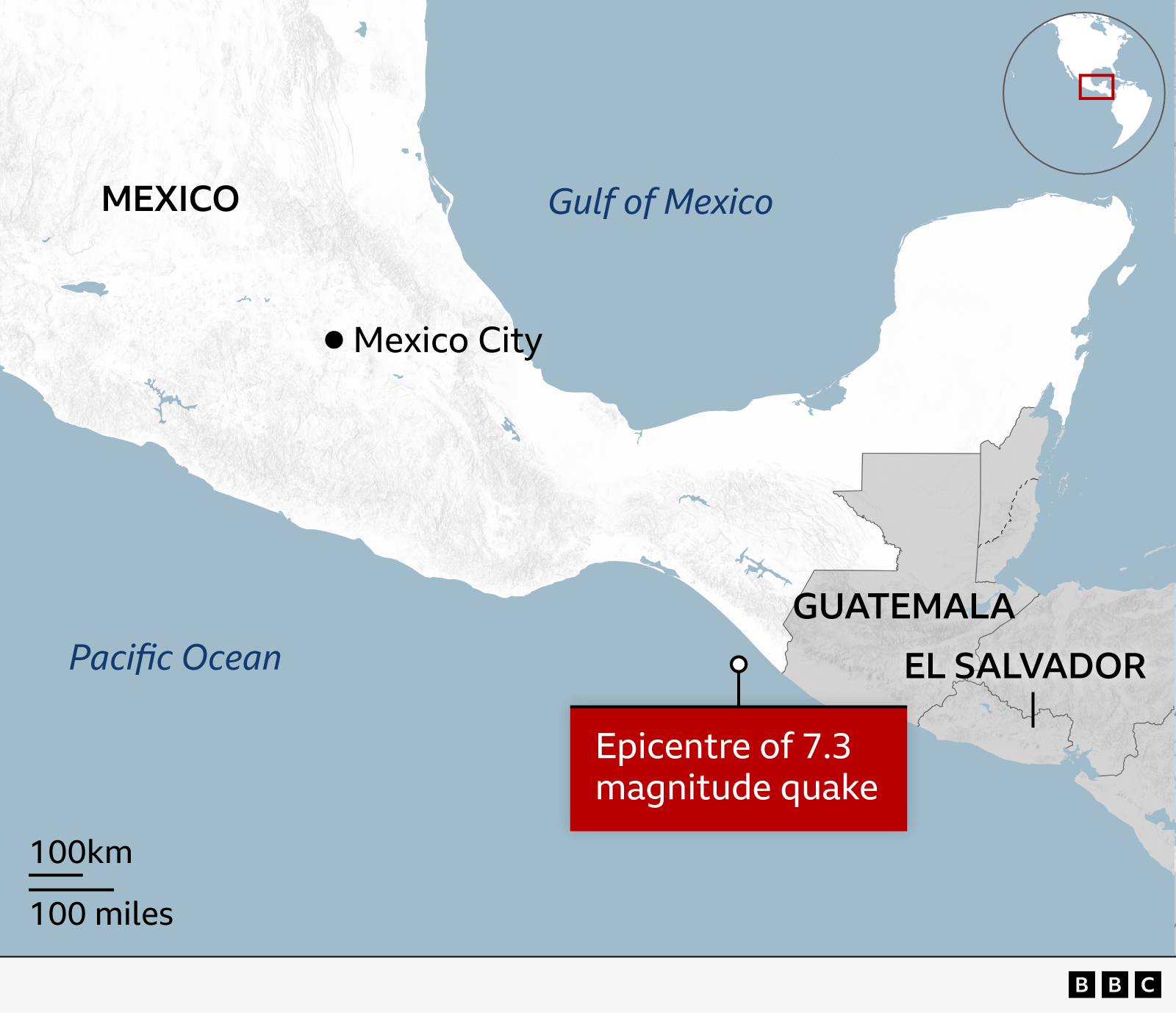 Magnitude 7.3 Earthquake off Southern Mexico Triggers Tsunami Warning