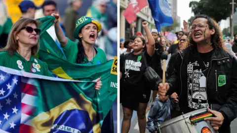 Dueling Divisions: Brazil's Independence Day Sees Polarization Amid Bolsonaro's Trial